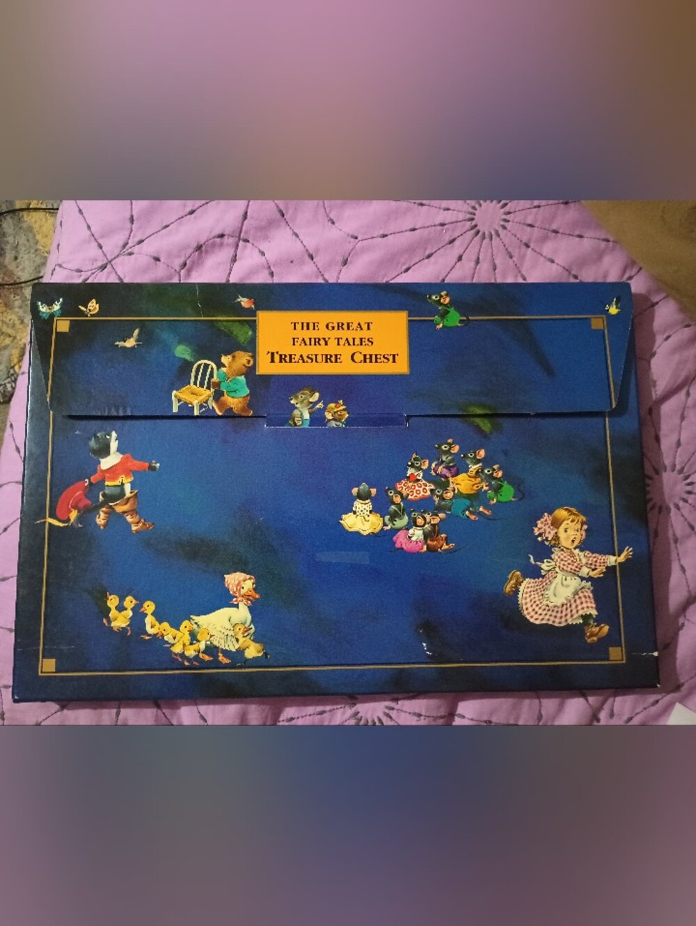 The Great Fairy Tales Treasure Chest By Tormont Pub. Vintage Enchanting